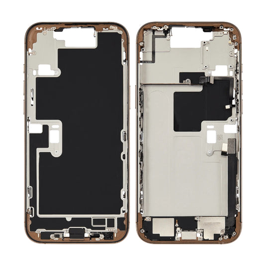 [With Built-in Parts] Apple iPhone 16 Pro Max - Middle Housing Frame with Photo Capture Button