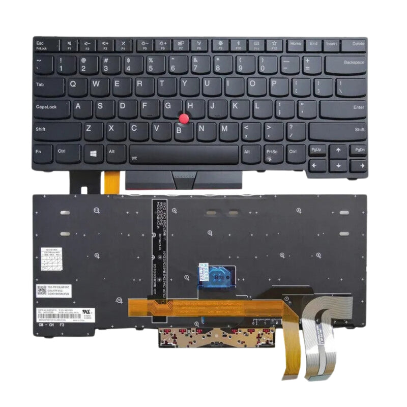 Load image into Gallery viewer, Lenovo T14 Gen 1 T490 T495 - Keyboard Wtih Back Light US Layout Replacement Parts - Polar Tech Australia
