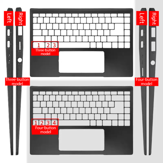 MSI Prestige 14 MS-14C1 MS-14C2 MS-14C4 Series - Laptop LCD Back Cover Palmrest Keyboard Bottom Frame Housing - Polar Tech Australia