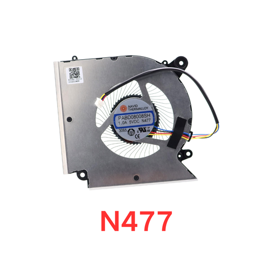 MSI GF66 Sword 15 A12UE 3050 MS-1583 Series - Laptop CPU & GPU Cooling Fan Cooler With Heatsink - Polar Tech Australia