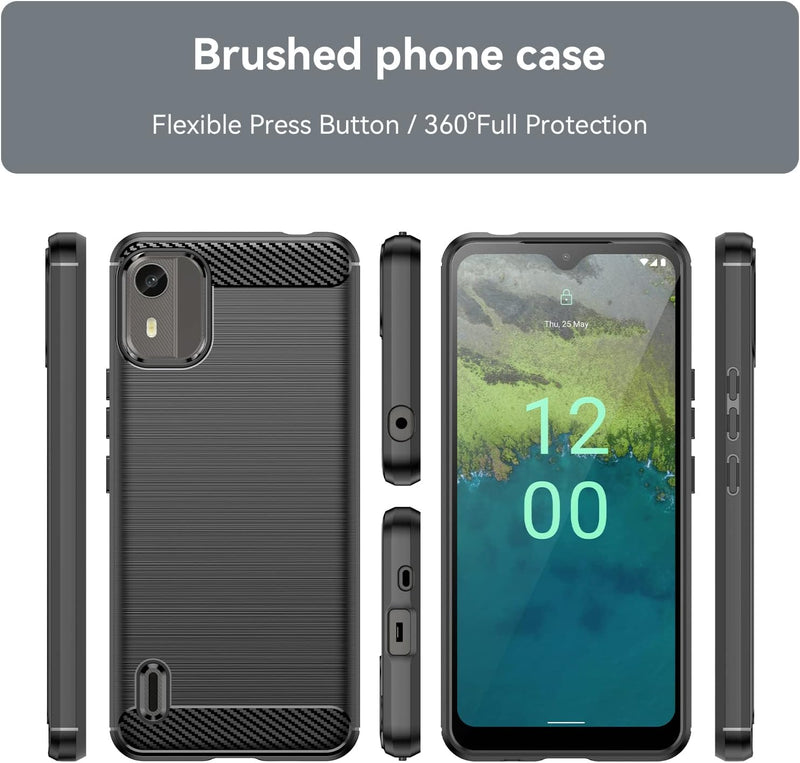 Load image into Gallery viewer, Nokia C12 Pro/C12/C12 Plus - Shield Shockproof Rugged Heavy Duty Case With 2PC 9HD Tempered Glass Screen Protector - Polar Tech Australia
