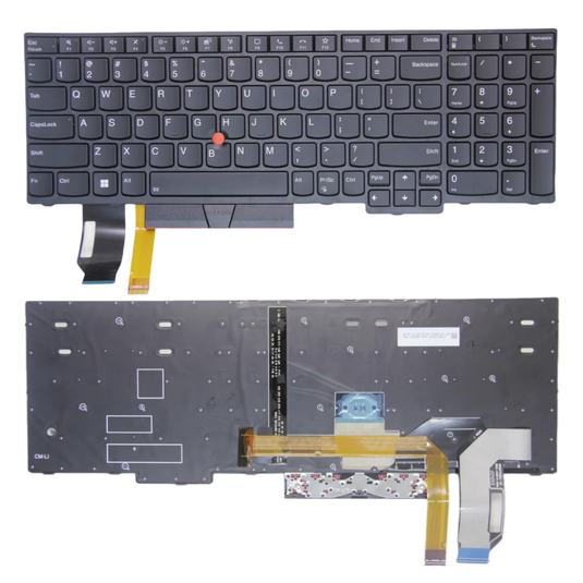 Lenovo ThinkPad T15 Gen 1 Gen 2 / P15s Gen 2 Series - Laptop Keyboard With Backlit US English Layout