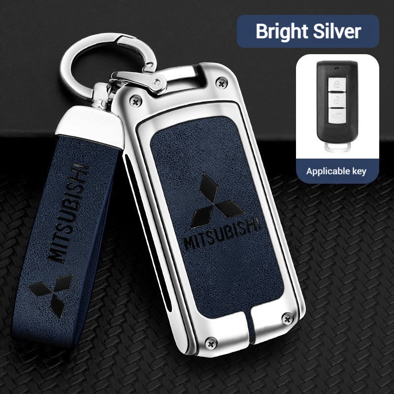 Chargez l&#39;image dans la visionneuse de la galerie, Mitsubishi Full Alloy Protection Car Key Fob Case Cover For ASX, Outlander, Eclipse Cross
