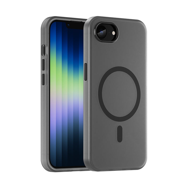 Cargue la imagen en el visor de la galería, [Magsafe Compatible] Apple iPhone 16e Semi-Transparent Full-Protection Matte Shockproof Essentials Series Case - Polar Tech Australia

