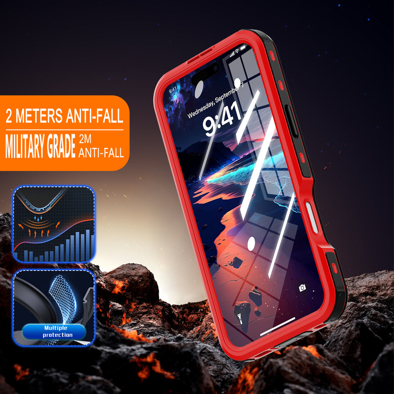 Load image into Gallery viewer, [MagSafe Compatible][DUP Series] Apple iPhone 16 / 16 Plus / 16 Pro / 16 Pro Max Redpepper IP68 Waterproof Heavy Duty Tough Armor Case - Polar Tech Australia
