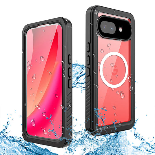 [FS Series][Magsafe Compatible] Google Pixel 10A - Redpepper Full Covered Waterproof Heavy Duty Tough Armor Case - Polar Tech Australia