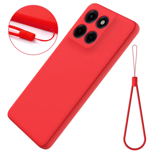 Motorola Moto Edge 50 Pro - Solid Color Liquid Silicone Dropproof Full Coverage Phone Case