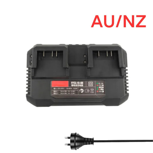 Replacement Dual Charger For DongCheng 18V-2A Tool Battery - Polar Tech Australia
