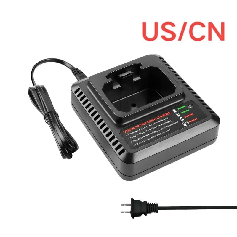 Cargue la imagen en el visor de la galería, Replacement Charger For Black &amp; Decker 36V-40V Electrical Tool Li-ion Battery - Polar Tech Australia
