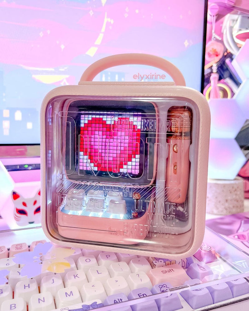 Load image into Gallery viewer, Divoom Ditoo-Mic Mini Karaoke Machine Pixel Art Bluetooth Speaker Perfect Gift - Polar Tech Australia
