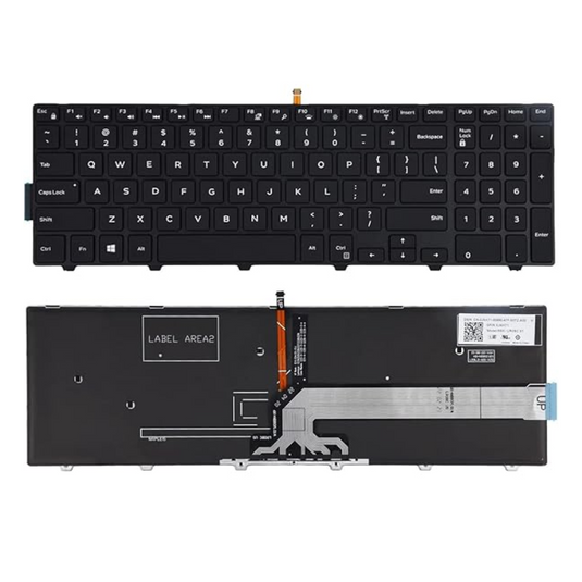 DELL P39F 15R-3542 5541 15MR-1528 N5547 5545 5545 3555 Series - Laptop Keyboard With Back Light US Layout - Polar Tech Australia