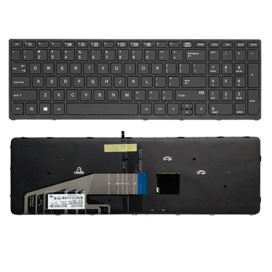 HP ZBOOK 15 G3 15 G4 ZBOOK 17 G3 17 G4 HSTNN-C87C Series - Laptop Keyboard With Back Light US Layout - Polar Tech Australia