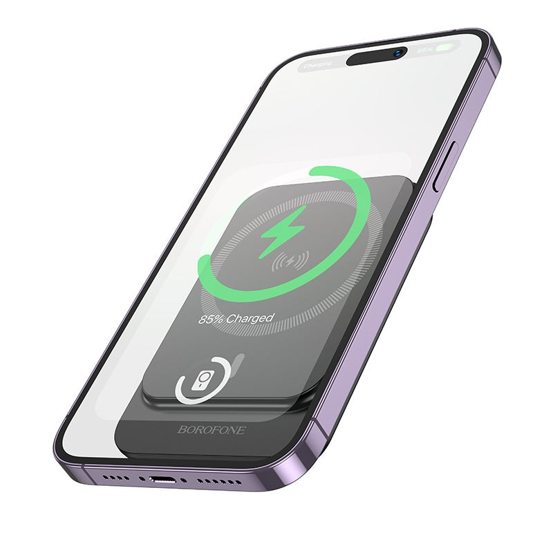 Load image into Gallery viewer, [BJ63][5000mAh][MagSafe Compatible] HOCO/Borofone Mini Wireless Magnetic &amp; PD 20W Fast Charging Power Bank - Polar Tech Australia
