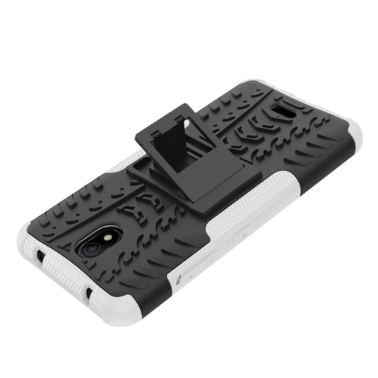 Nokia C100 - Tire Texture TPU + PC Phone Case with Holder