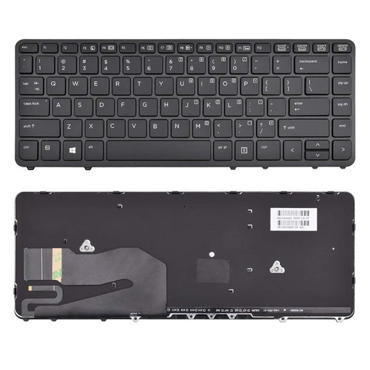 HP 840 845 850 G1 G2 740 745 750 G2 ZBook 14 15U G1 G2 Series - Laptop Keyboard With Back Light US Layout - Polar Tech Australia