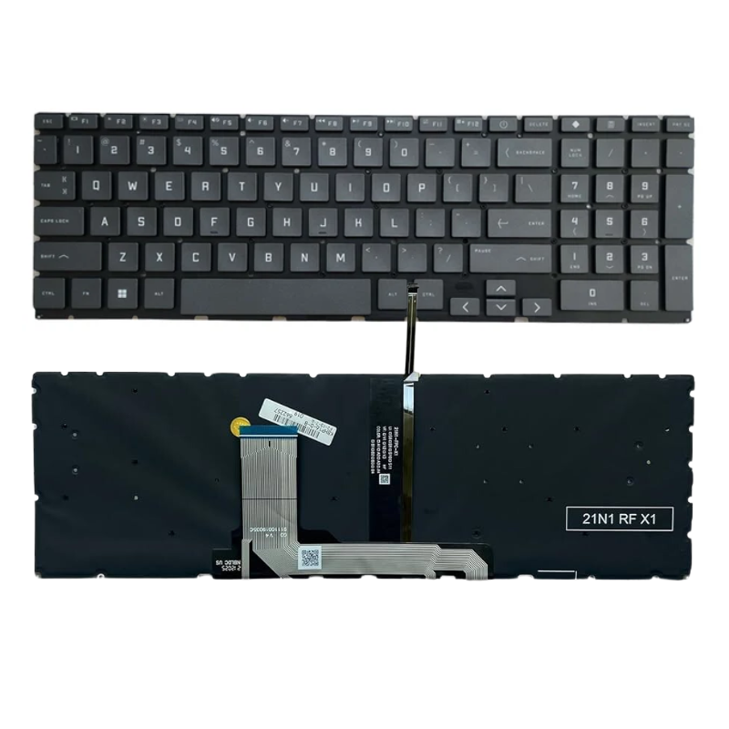 Load image into Gallery viewer, HP TPN-Q263 TPN-Q264 TPN-Q278 16-D 16-E 16T-D 15-FA Series - Laptop Keyboard With Back Light US Layout - Polar Tech Australia
