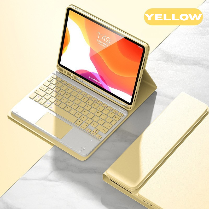 Cargue la imagen en el visor de la galería, Detachable Wireless Bluetooth Keyboard Cover Case with Backlit for Apple iPad Pro 11-inch M4 (2024) - KIBO
