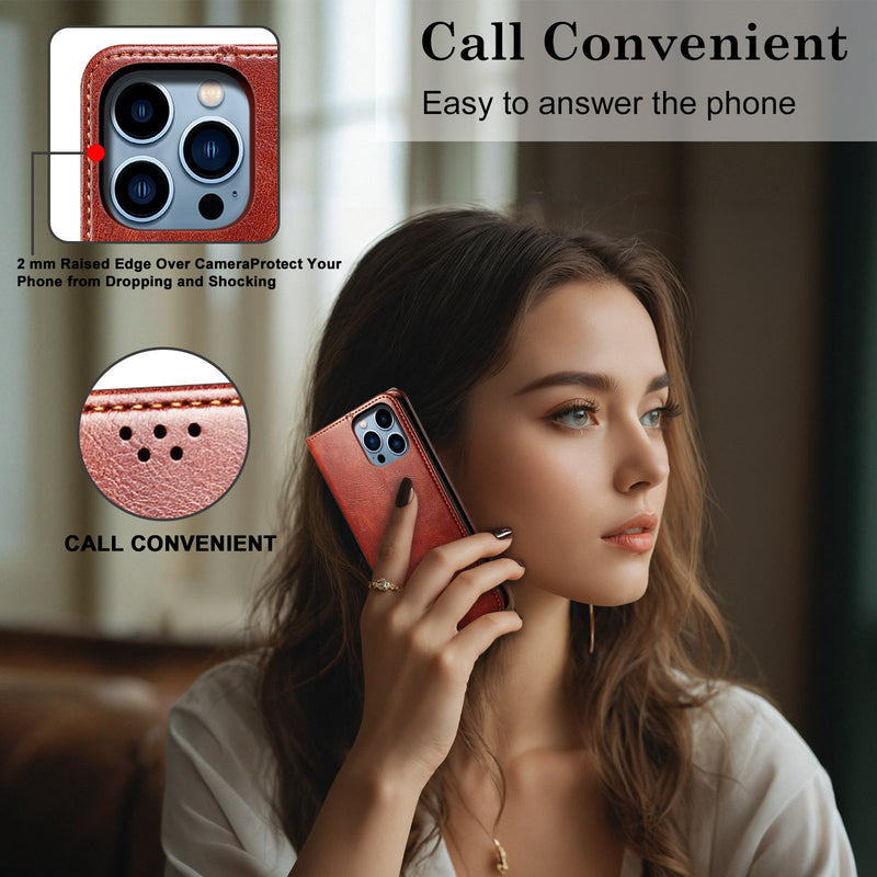 Chargez l&#39;image dans la visionneuse de la galerie, [With Card Slot] Nothing Phone (3a)/Pro Premium PU leather Flip Wallet Stand Cover - Polar Tech Australia
