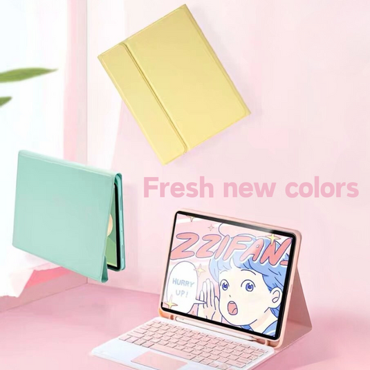 Apple iPad 5/6 9.7'' 5/6th Gen (2017/2018) Smart Wireless Keyboard Flip Case With Backlit - i-Station Mobile Phone & Electronic Device Repair and Accessories