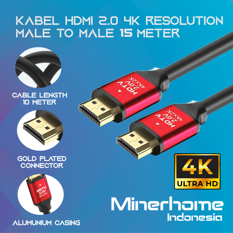 Load image into Gallery viewer, [25M/30M/40M][Built-in IC Amplifier] Universal 4K HDMI Cable High Speed 18Gbps HDMI 2.0 Video Cord
