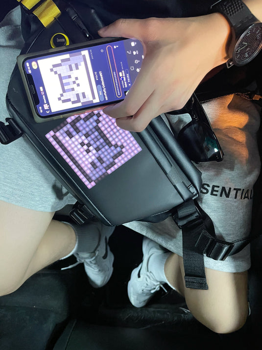 Divoom Sling Bag Pixel Art LED Daypack Perfect Gift - Polar Tech Australia