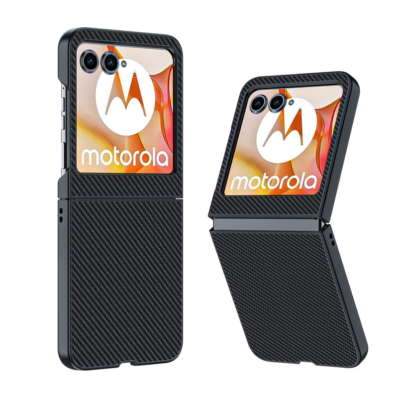 Chargez l&#39;image dans la visionneuse de la galerie, Motorola Moto Razr Plus 2024 - Elegant Leather Shock Resistant Full-Body Phone Cover - Polar Tech Australia
