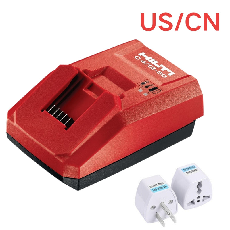 Cargue la imagen en el visor de la galería, [C4/12-50][12V-4.0A] Genuine Original Hilti Fast Charger Electrical Tool Li-ion Battery - Replacement Charger - Polar Tech Australia
