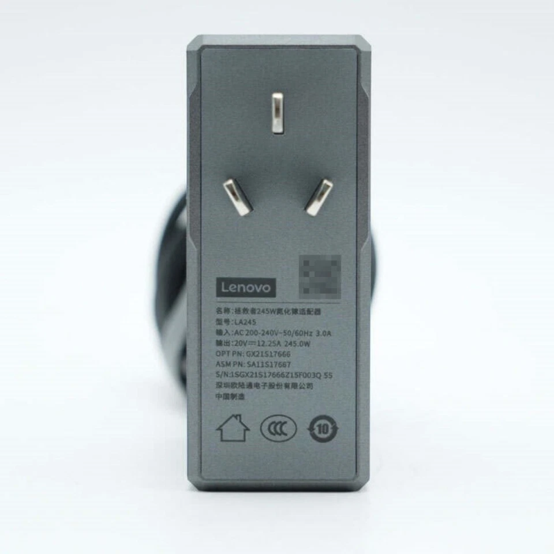 Load image into Gallery viewer, [20V-12.25A/245W][Slim Tip][Slim GaN] Lenovo Legion Pro 5 16IAX10 / Legion 5 15IRX10 / LOQ 17IRX10 2025 Gaming Series - Laptop AC Power Supply Adapter Charger
