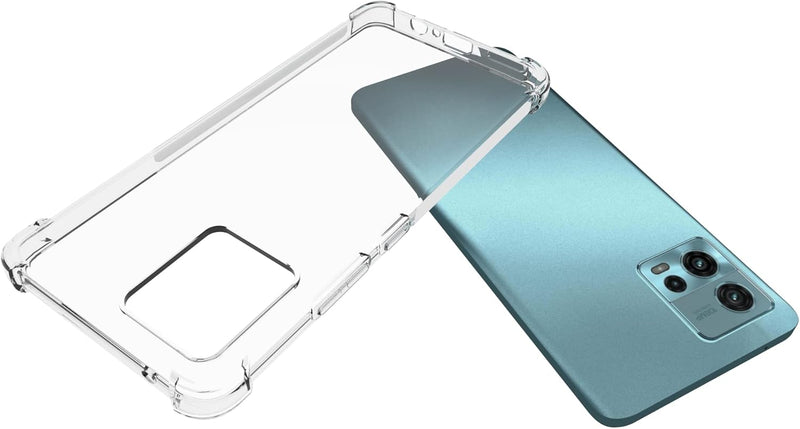 Cargue la imagen en el visor de la galería, Motorola Moto G72 - AirPillow Cushion Transparent Soft Clear TPU Four Corners Protective Case - Polar Tech Australia
