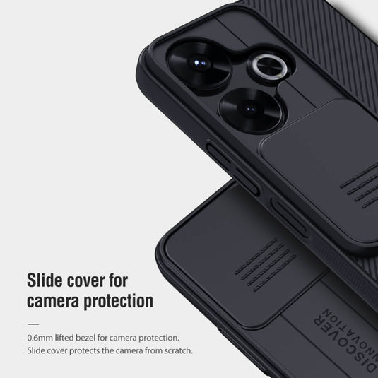 Xiaomi Redmi 13 (4G/5G) / Note 13R - NILLKIN Black Mirror Series Camshield PC Phone Case - Polar Tech Australia