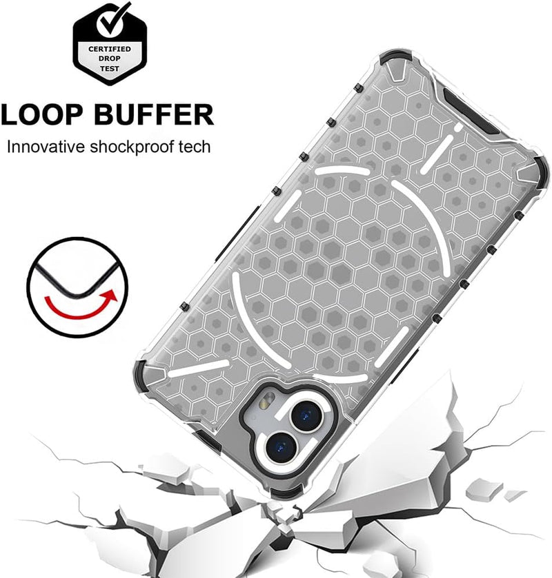 Load image into Gallery viewer, Nothing Phone (2) - Shockproof Advanced Air Cushion Drop Protection Honeycomb Shape Case - Polar Tech Australia
