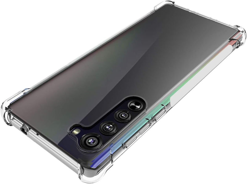 Chargez l&#39;image dans la visionneuse de la galerie, Motorola Moto Edge - AirPillow Cushion Transparent Soft Clear TPU Four Corners Protective Case - Polar Tech Australia
