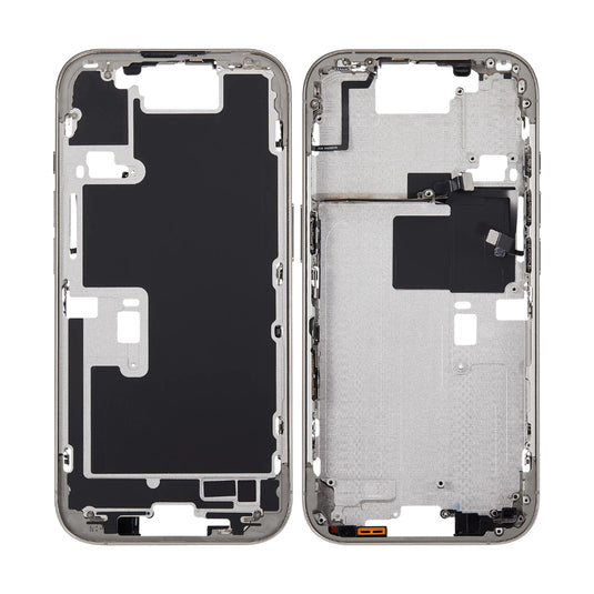 [No Built-in Parts] Apple iPhone 16 Pro - Middle Housing Frame (US Without SIM Tray Version)