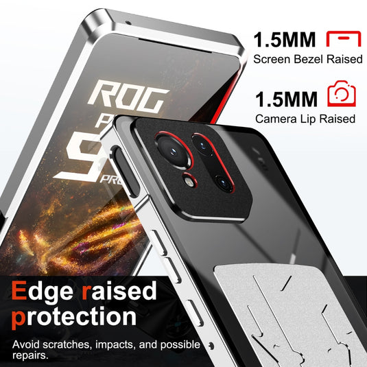 Asus ROG Phone 9 / 9 Pro - Metal Frame Heat Dissipation with Shockproof Phone Case - Polar Tech Australia