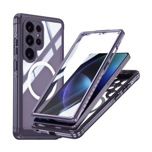 Samsung galaxy S24 Plus 5G (SM-S926) - Tempered Glass MagSafe Phone Case