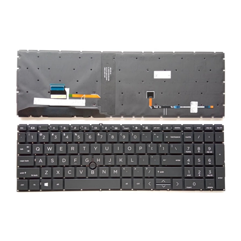 Load image into Gallery viewer, HP Elitebook 850 855 G7 G8 / Zbook Firefly 15 G7 G8 Series - Laptop Keyboard With Backlit US Layout - Polar Tech Australia
