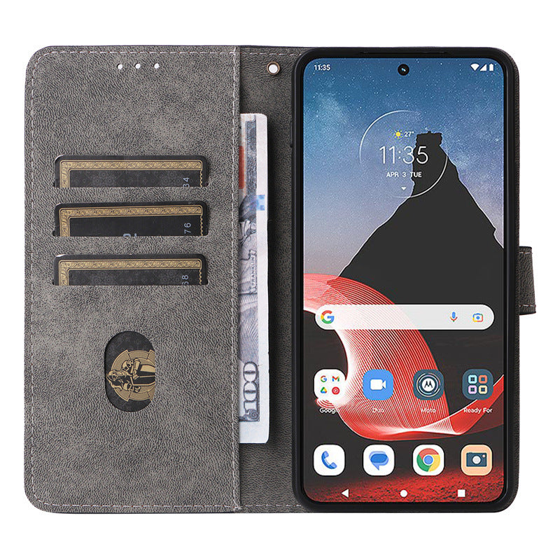Chargez l&#39;image dans la visionneuse de la galerie, [With Card Solt] Motorola Moto ThinkPhone - PU Leather Material with Card Slots Cats Wallet Case - Polar Tech Australia
