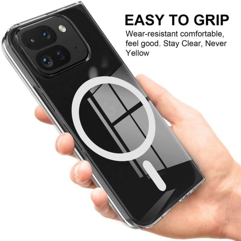 Cargue la imagen en el visor de la galería, Google Pixel 9 Pro Fold - Scratchproof PC Transparent MagSafe Phone Case - Polar Tech Australia
