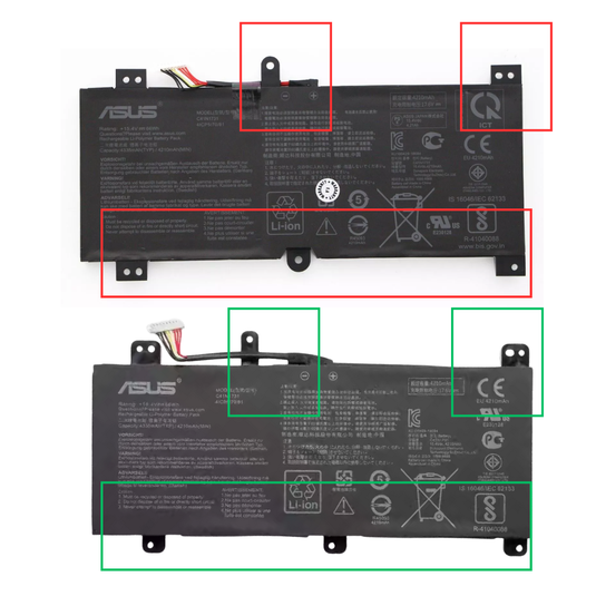 [C41N1731] Asus ROG Strix Scar II et Hero II GL704G / GL704GM / GL704GW Series - Laptop Replacement Battery