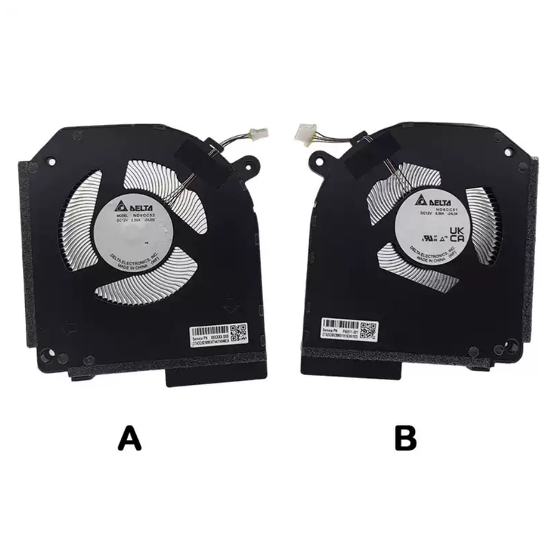 Load image into Gallery viewer, HP P46511-001 ND8CC51 24L04 ND8CC52 24J02 DC 12V Series - Laptop CPU &amp; GPU Cooling Fan Cooler
