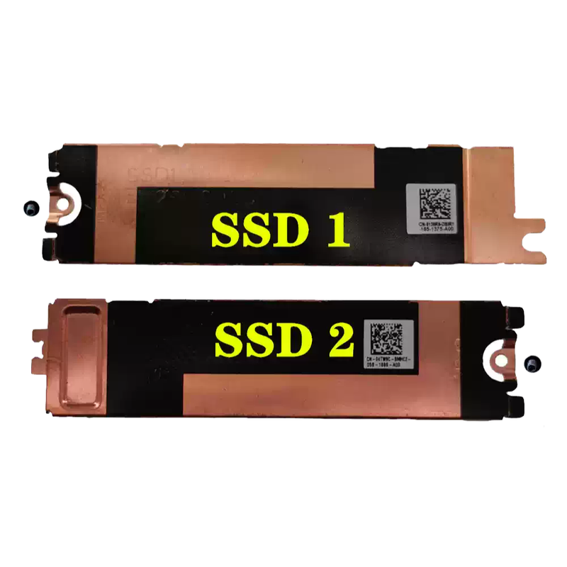 Chargez l'image dans la visionneuse de la galerie, Dell XPS 15 9510 XPS 15 9520 Precision 5570 Series -  M.2 2280 SSD Slot Heatsink Thermal Plate
