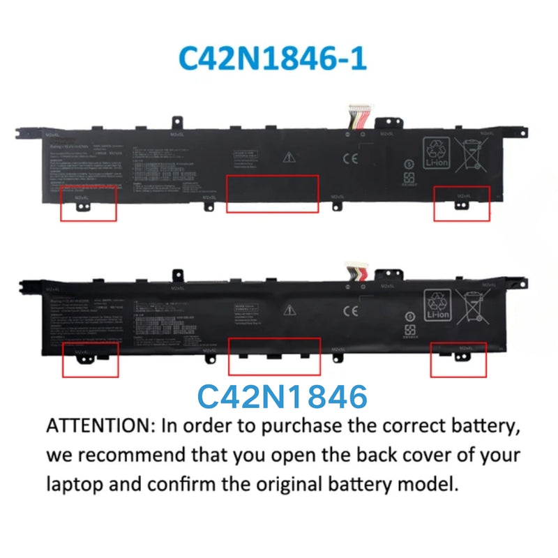 Load image into Gallery viewer, [C42N1846 &amp; C42N1846-1] ASUS ZenBook Pro DUO UX581LV UX581GV Replacement Battery - Polar Tech Australia
