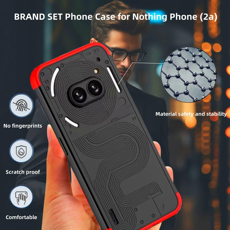Load image into Gallery viewer, Nothing Phone (2a)/(2a) Plus - Shockproof Matte PC Silky Ultra Slim Fit Scratch - Polar Tech Australia
