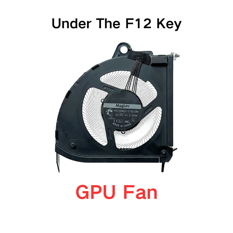 Load image into Gallery viewer, Lenovo Thinkpad P15 Gen1 P15 N19E Series - CPU &amp; GPU Cooling Fan Replacement Parts - Polar Tech Australia
