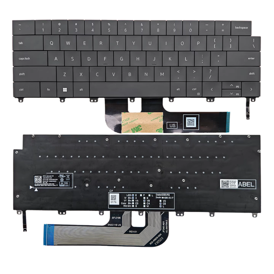 Dell XPS 16 9640 P184G Series - Laptop Keyboard With Backlit US Layout - Polar Tech Australia