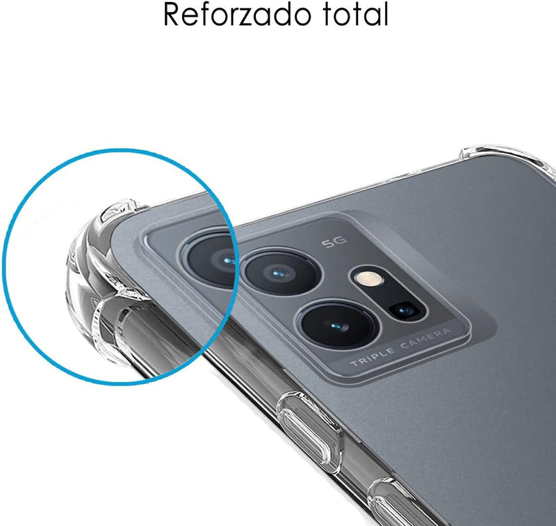 Load image into Gallery viewer, Vivo Y55 5G - AirPillow Cushion Transparent Soft Clear TPU Four Corners Protective Case - Polar Tech Australia
