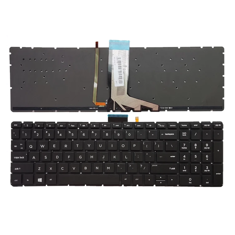 Load image into Gallery viewer, HP 15-AB500 15-AB000 15-AB100 15-AB525 15-AB066 15-AB200 17-G119D Series - Laptop Keyboard With Back Light US Layout - Polar Tech Australia

