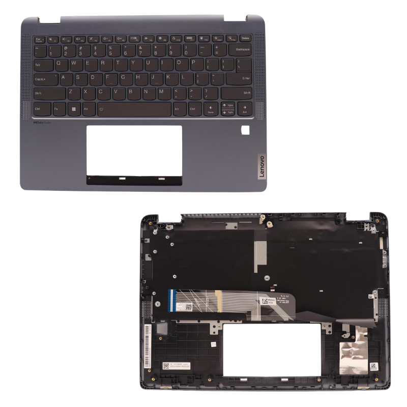 Cargue la imagen en el visor de la galería, Lenovo Flex 5 14ALC7 14IAU7 - Laptop Palmrest Cover With Keyboard &amp; Backlit US English Layout - Polar Tech Australia
