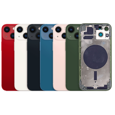 [No Built-in Parts] Apple iPhone 13 Mini - Back Rear Glass Housing Frame - Polar Tech Australia