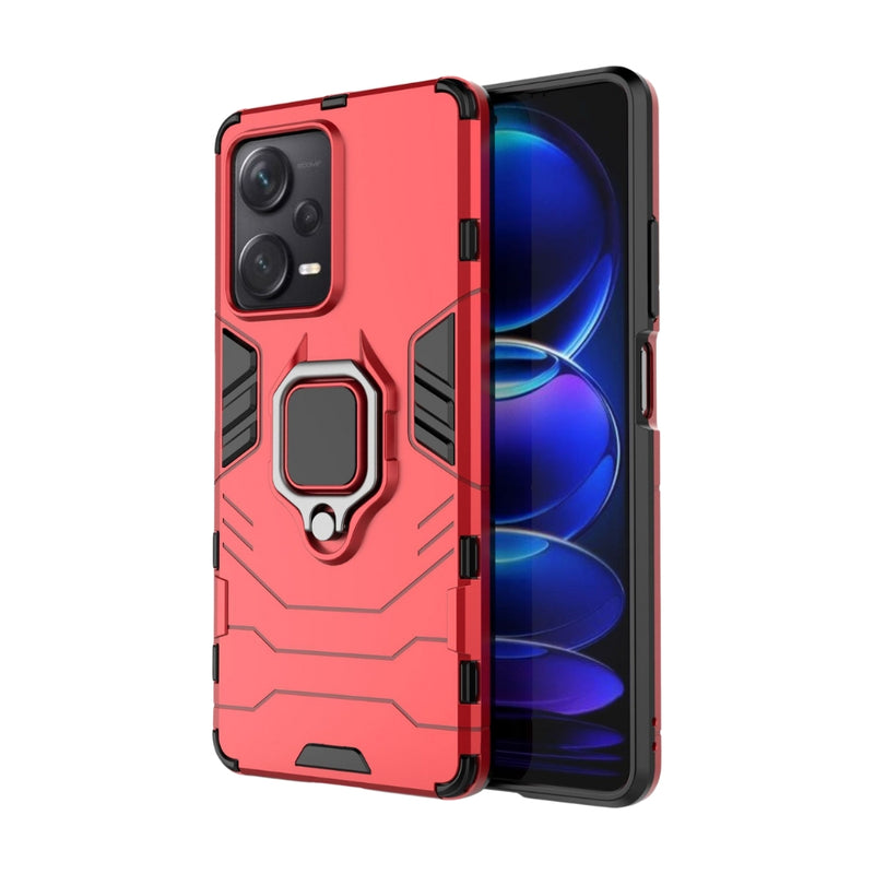 Load image into Gallery viewer, Xiaomi Redmi Note 12 Pro Plus - Heavy Duty Armor Case With Ring Holder Stand - Polar Tech Australia
